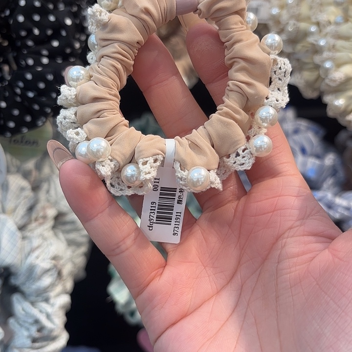 铁合金皮质橘色珠珠