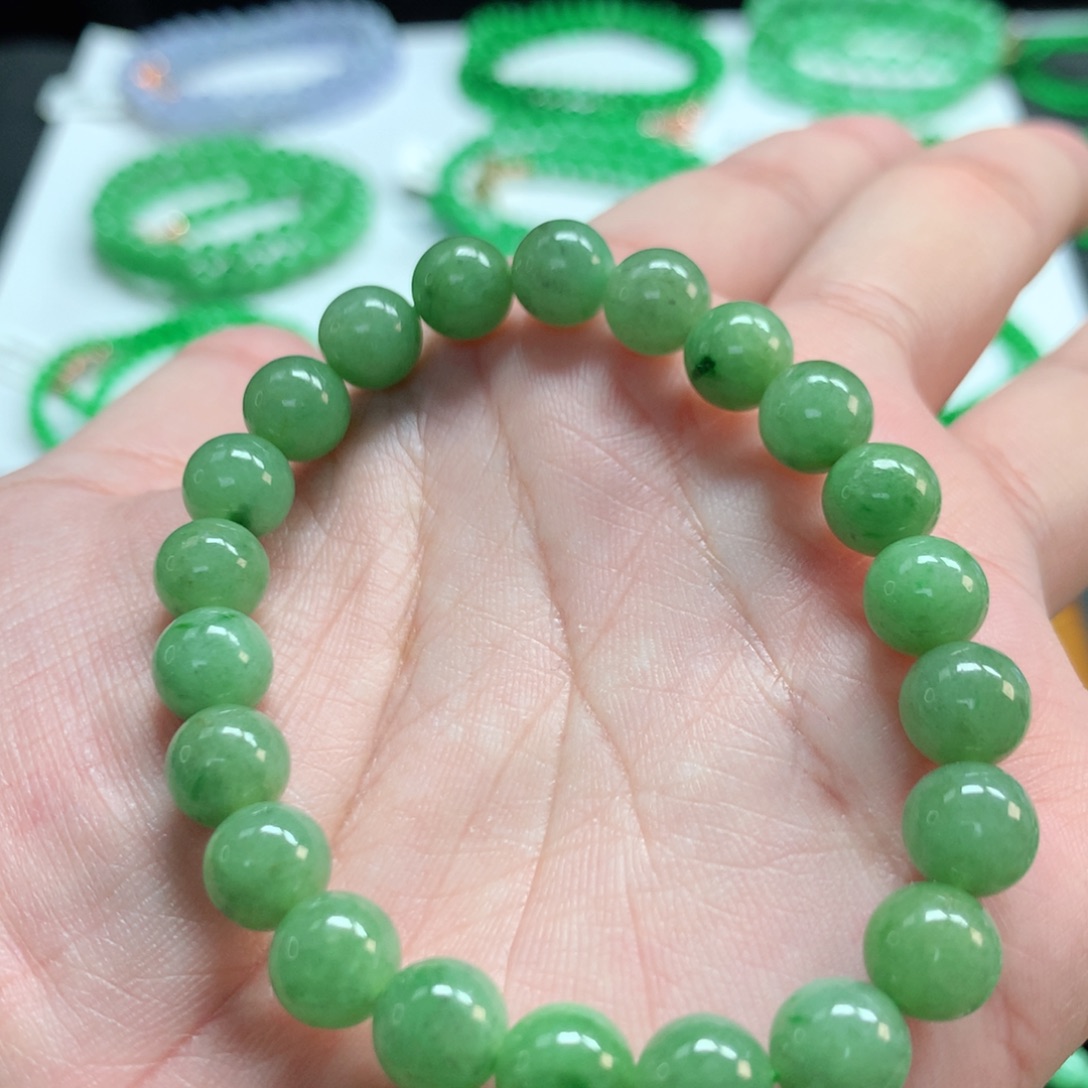 翡翠未镶嵌手链翡翠