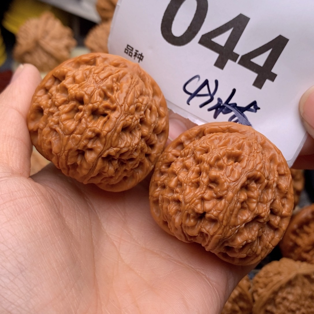 文玩核桃把件044号43水龙