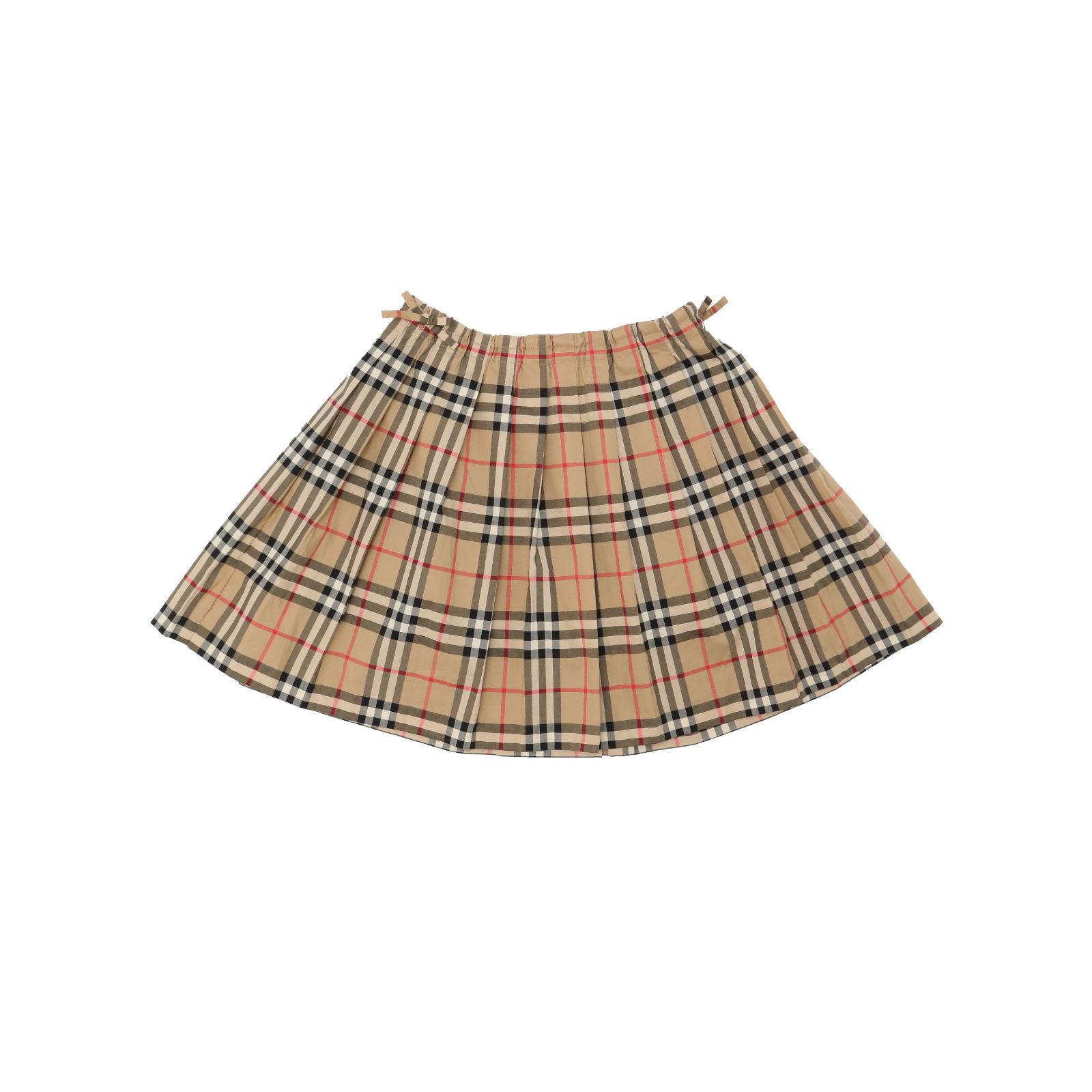 99新 BURBERRY/博柏利 棉 经典格纹短裙 童装码12Y P225786643