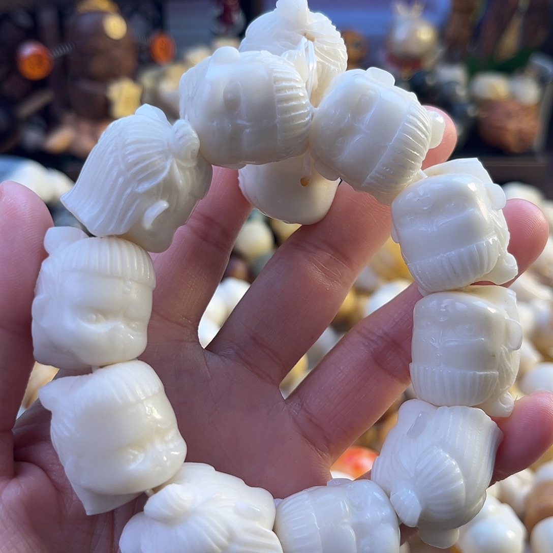 菩提根/象牙果手串-哪吒8.8/颗-可以点菜上单颗-3颗飞