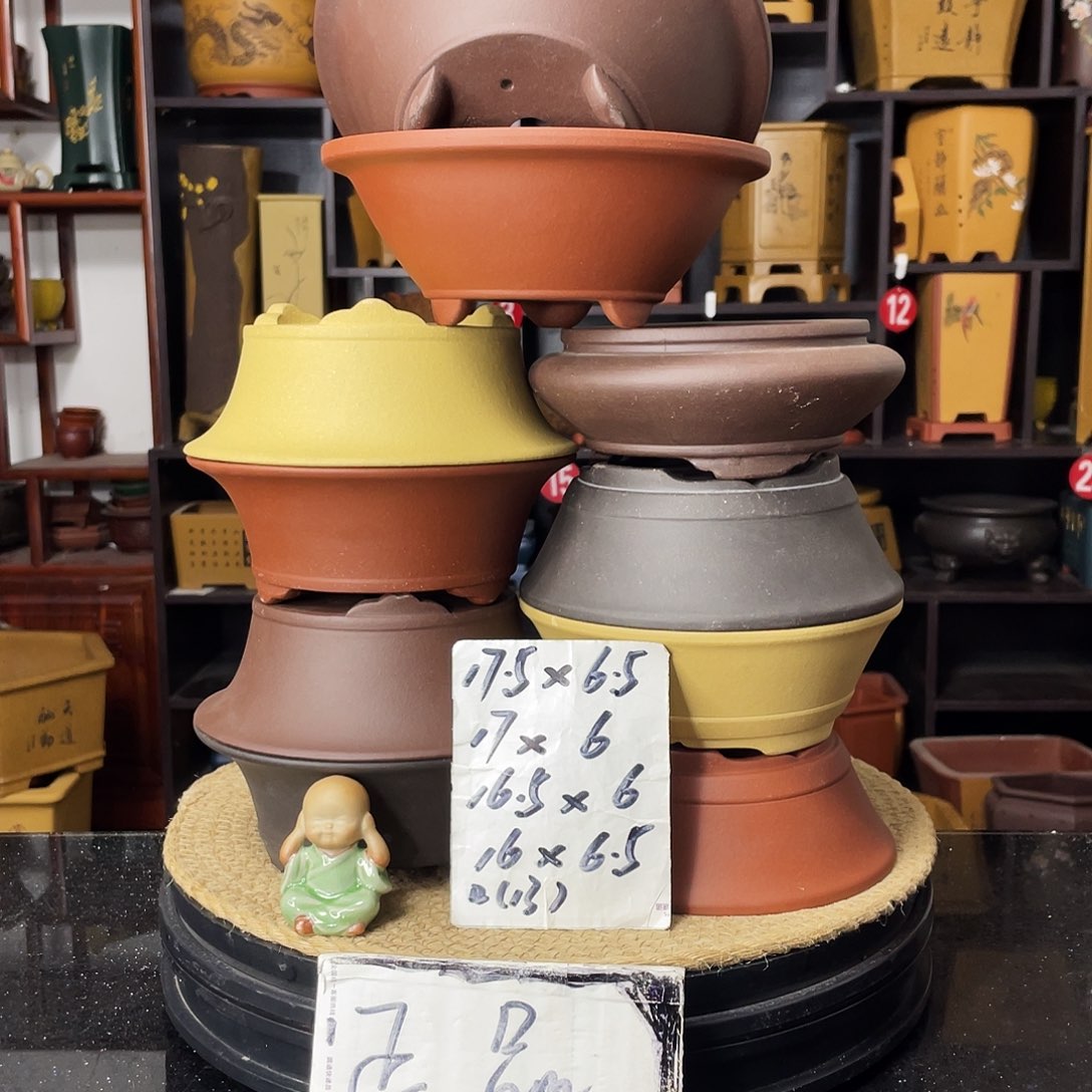 紫砂D-婉秋紫砂花盆