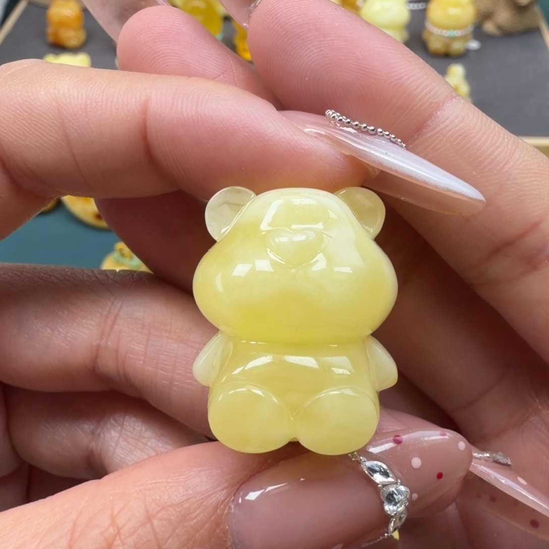 琥珀未镶嵌裸石蜜蜡