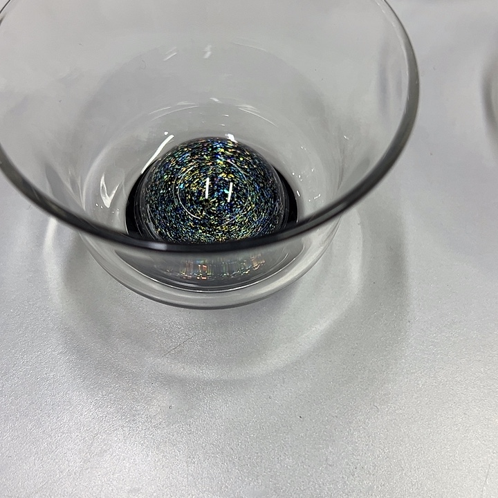 主人杯两只装黑金斑斓