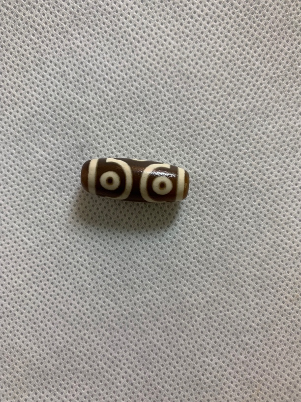 包浆六眼天珠吊坠