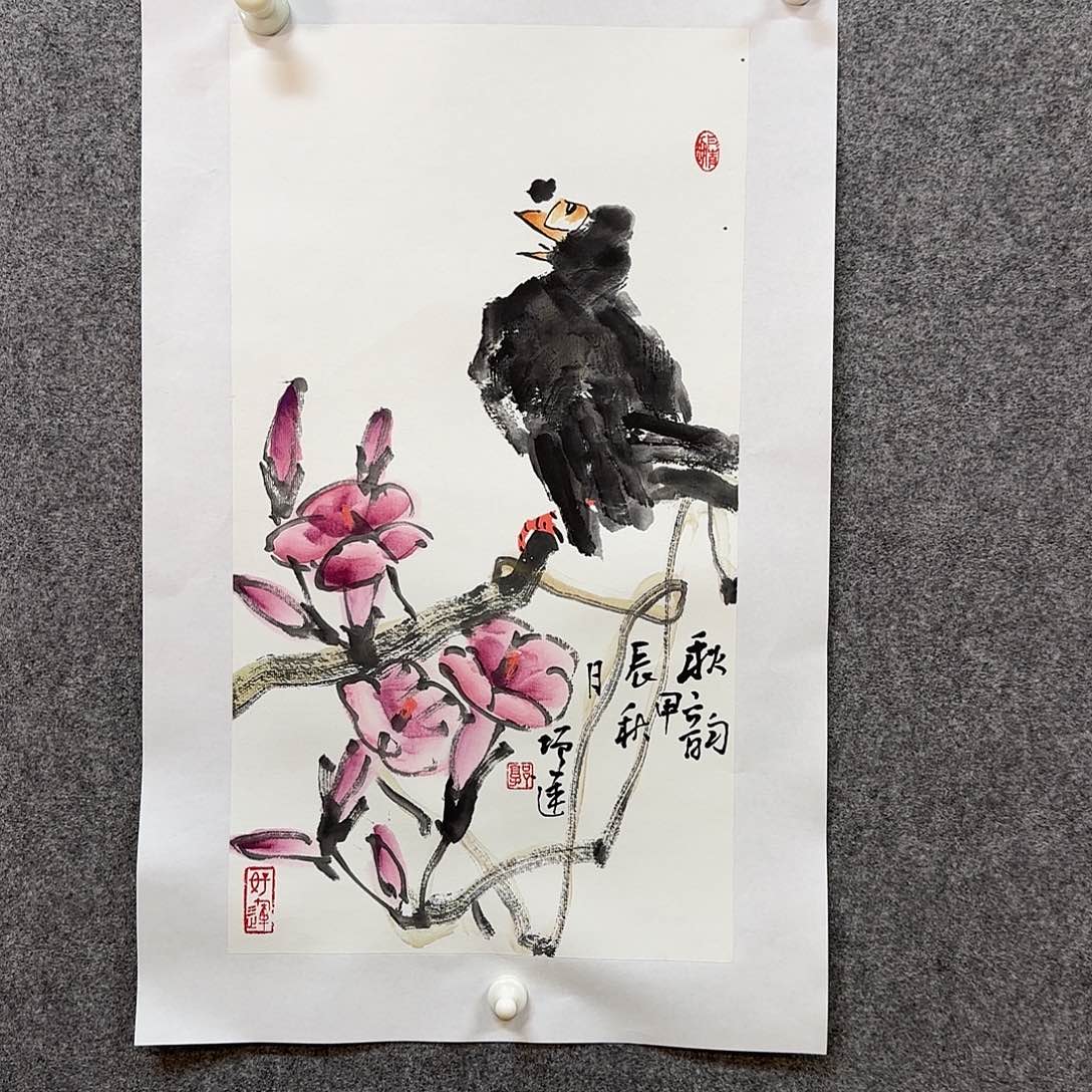 国画静***A郭增运老师手绘作品