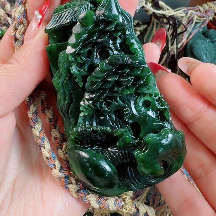 和田玉挂件未镶嵌