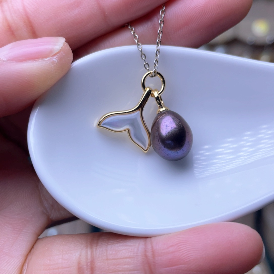 淡水珍珠吊坠未镶嵌