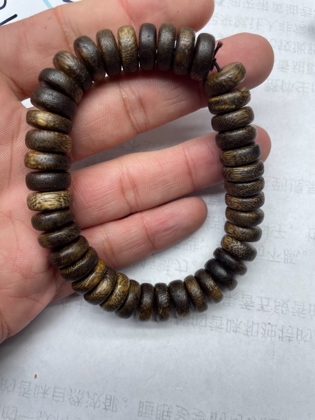 链接631文莱高货单圈12mm成品木串