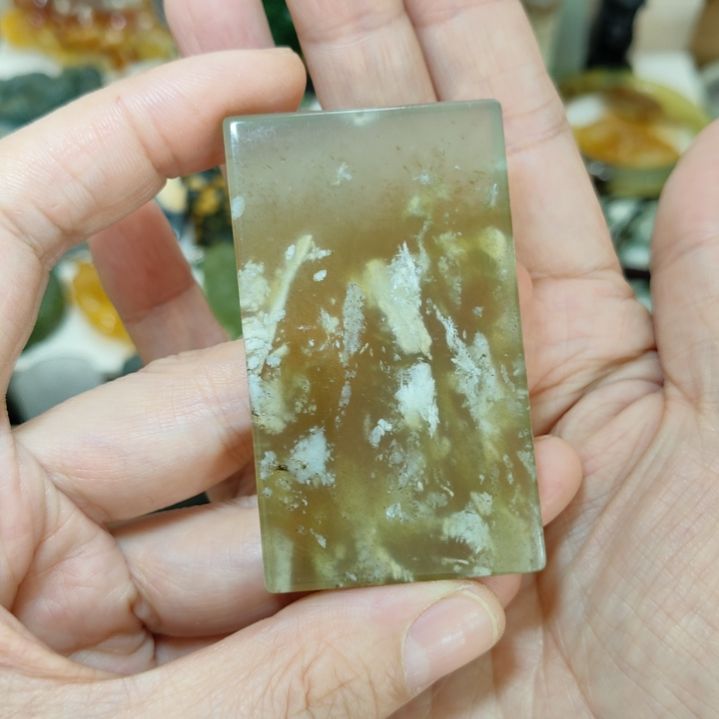 穿***期岫玉未镶嵌挂坠款式