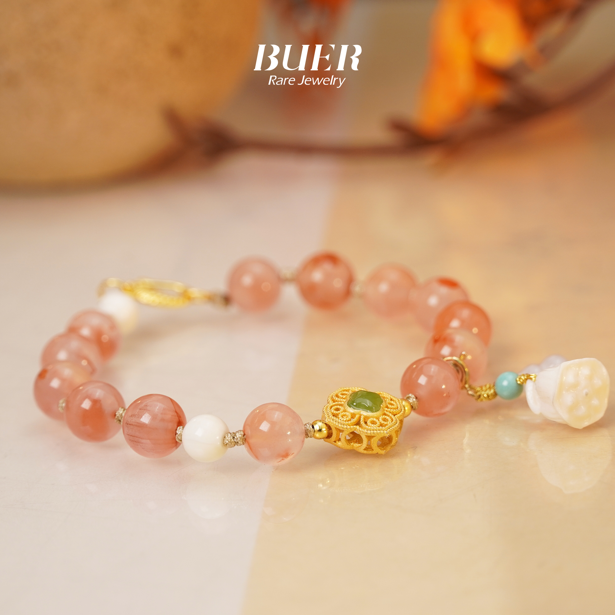 【不二】南红DIY手串