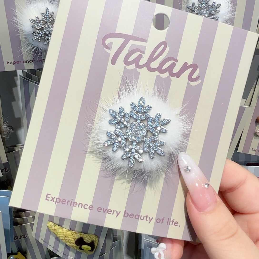 布艺铁合金发饰发夹