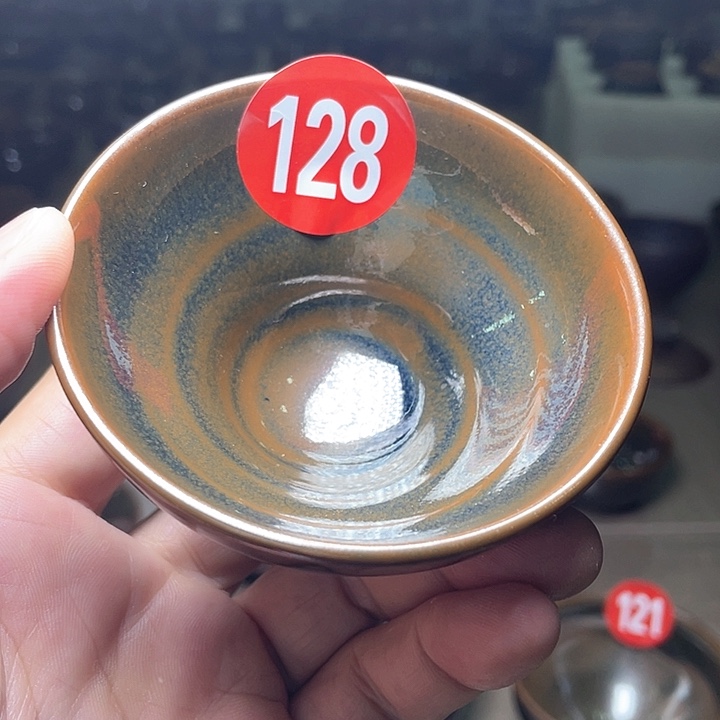 茶洋窑手工龙窑柴烧作品！