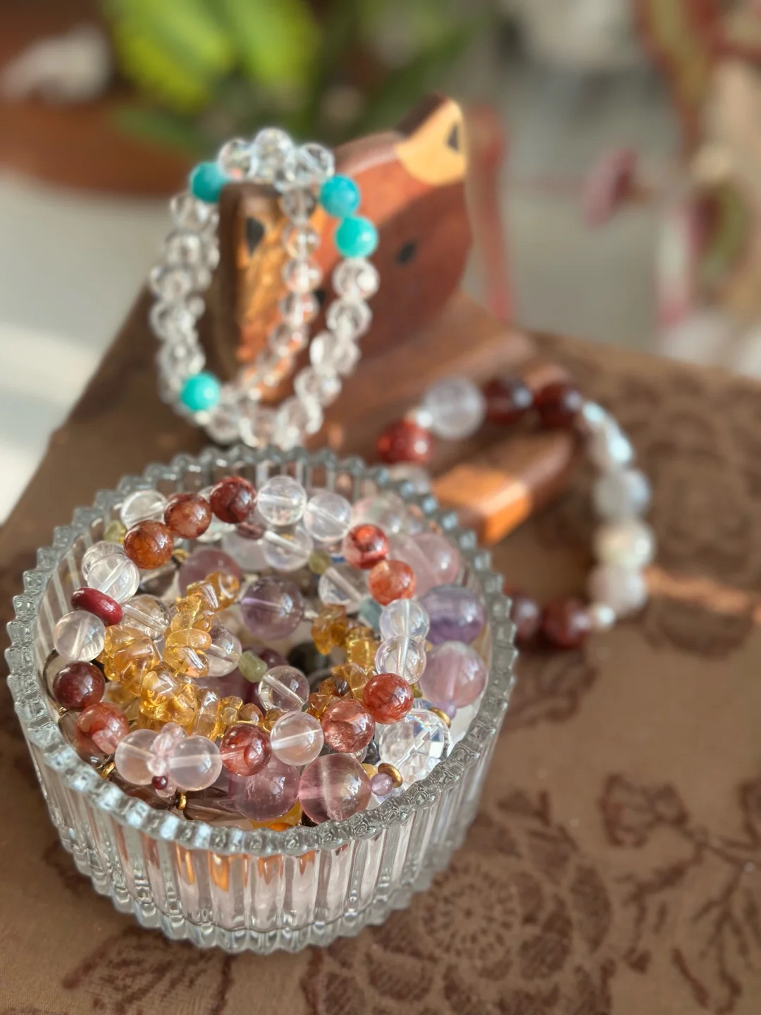 直播专属链接原创设计款天然水晶手串（多样发货）公屏扣价格再付款