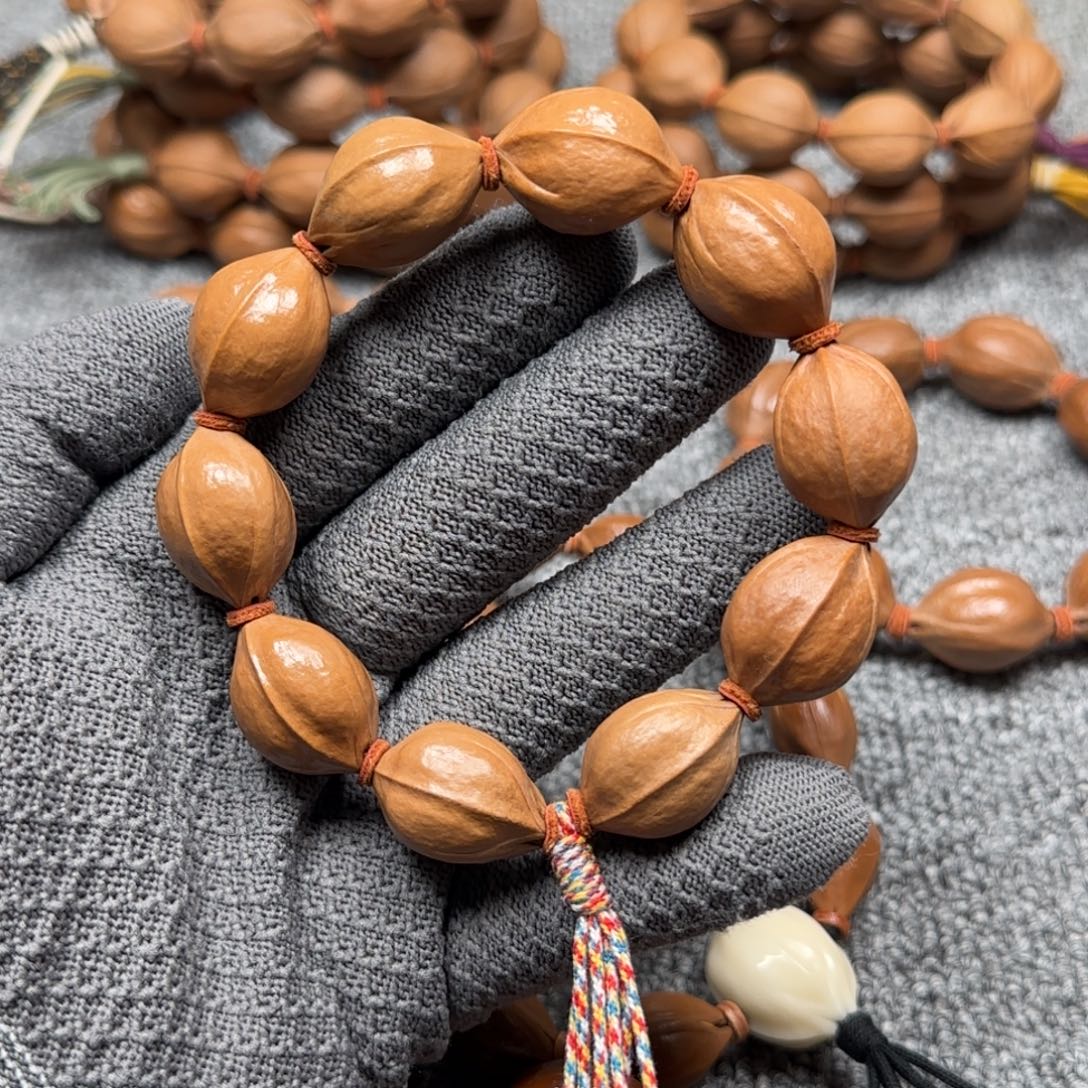 橄榄核手串1.7cm 短圆福利款