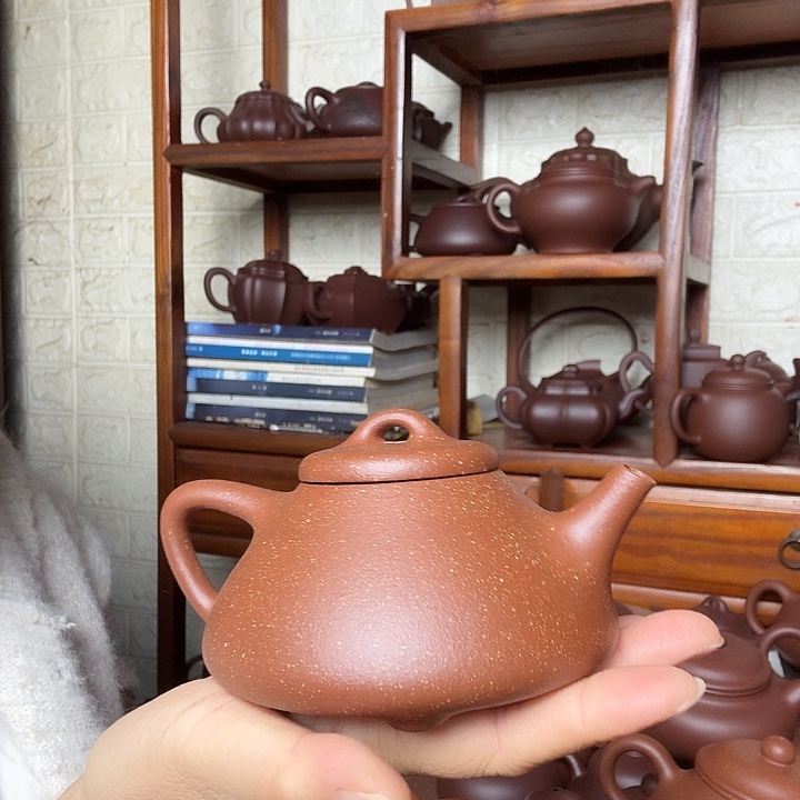 紫砂茶壶子治260cc半手工
