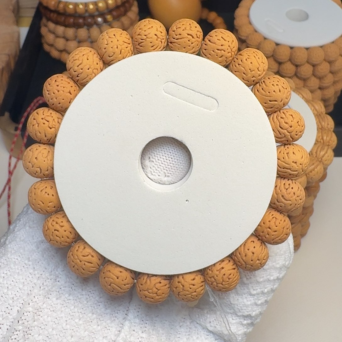 桃核吊坠新款小磨盘桃核12.5