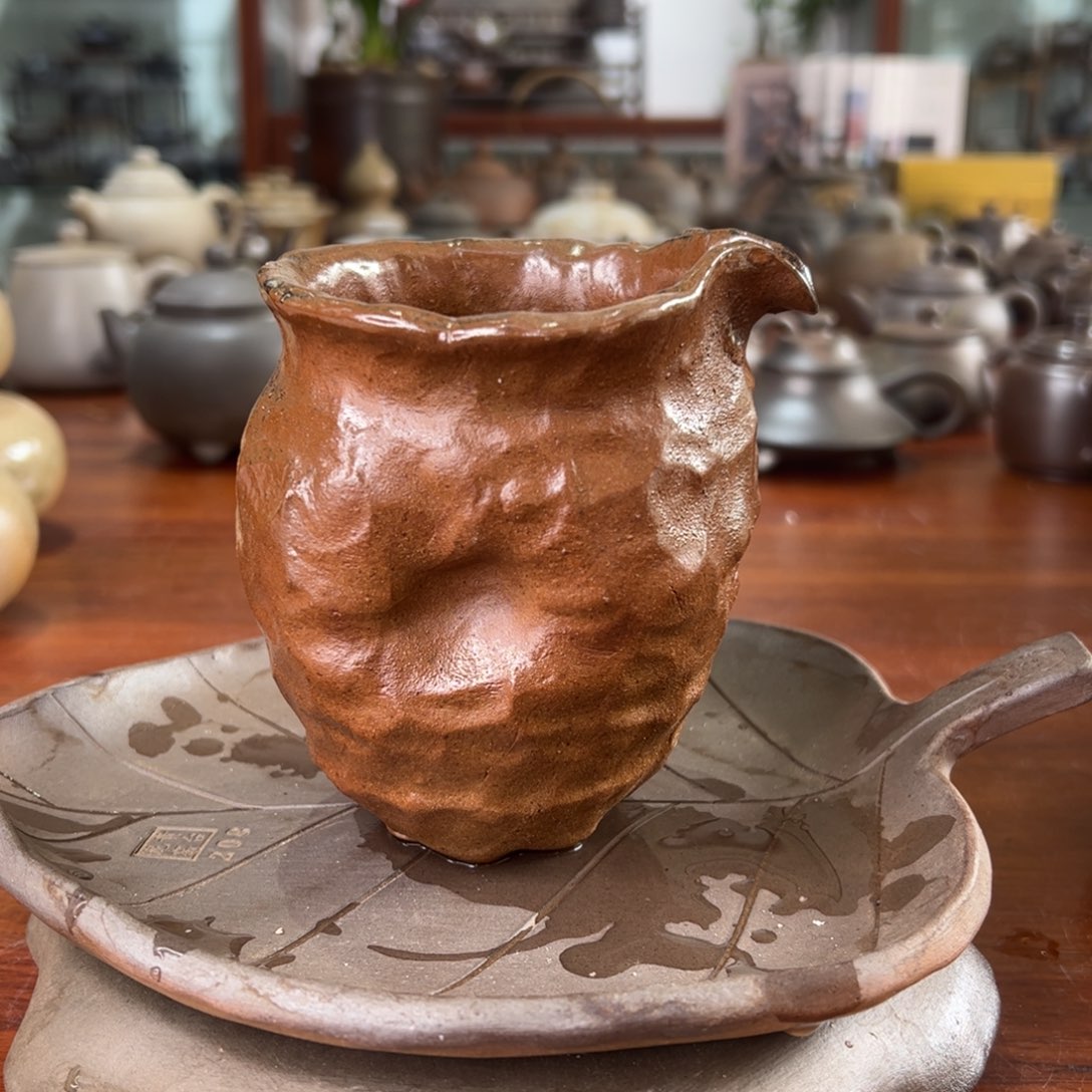 贵台龙窑柴烧茶壶A12