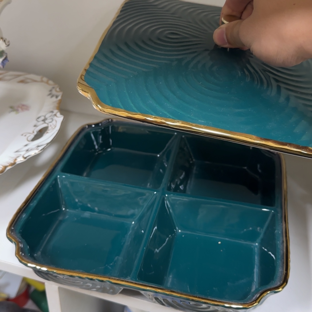 瓷片陶瓷工艺花瓶摆件