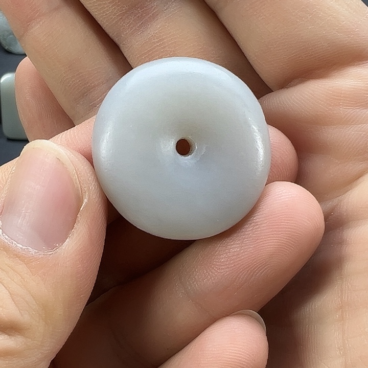 和田玉平安扣未镶嵌