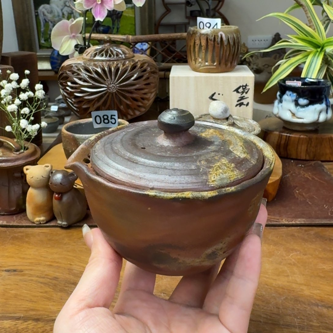 五郎边卫备前烧绞出福利一口价