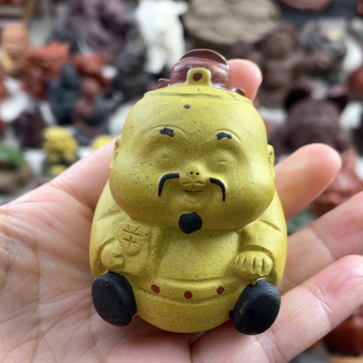 【闪购商品】紫砂茶宠紫砂财神