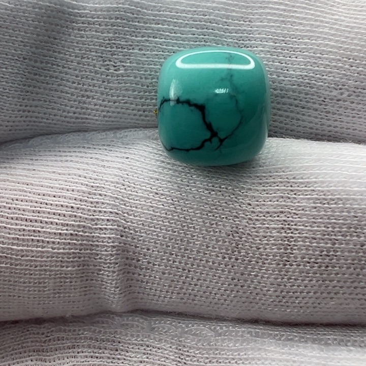 绿松石未镶嵌老型珠11.5