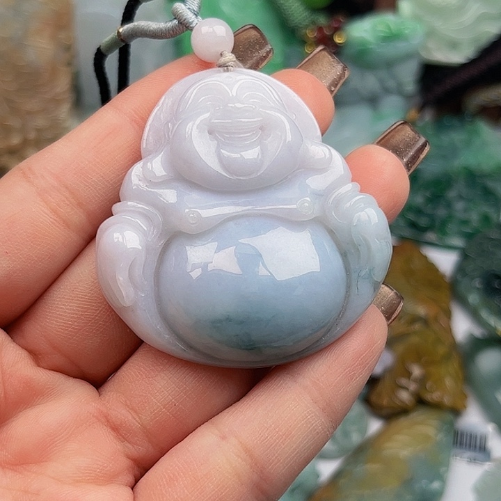 翡翠未镶嵌颈饰挂件