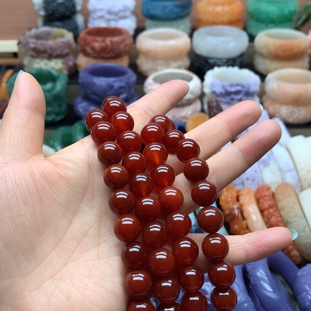 毛衣链未镶嵌石英质玉