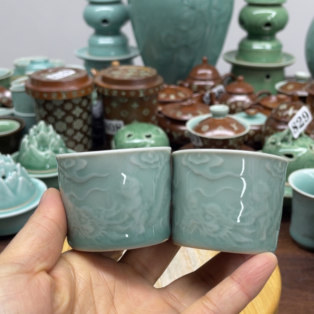 微瑕特价青瓷青瓷