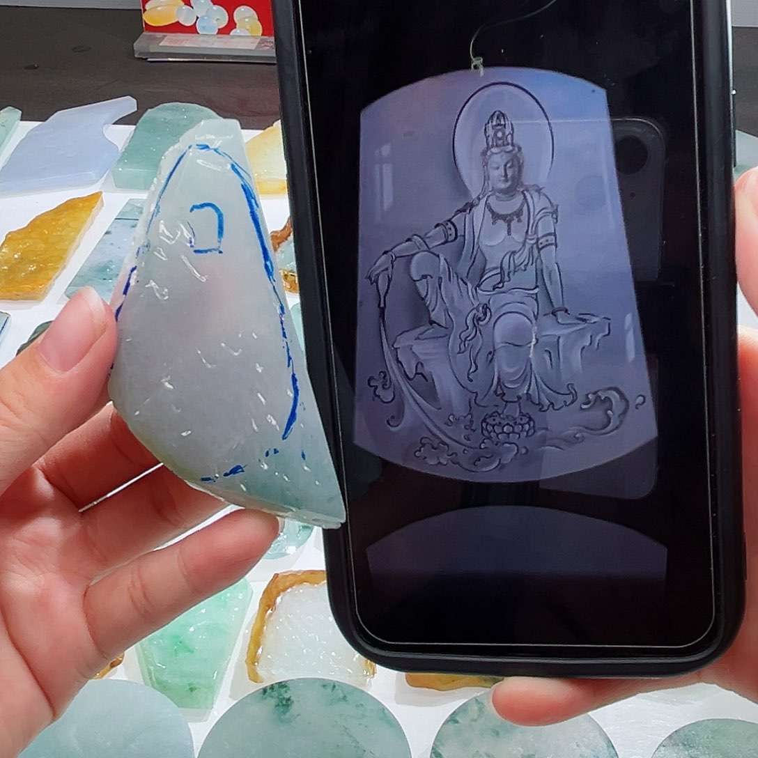 定制翡翠未镶嵌翡翠