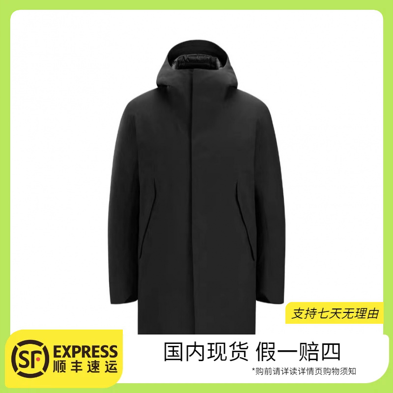 ARC'TERYX/始祖鸟<Monitor Down Coat 男款长袖连帽风衣