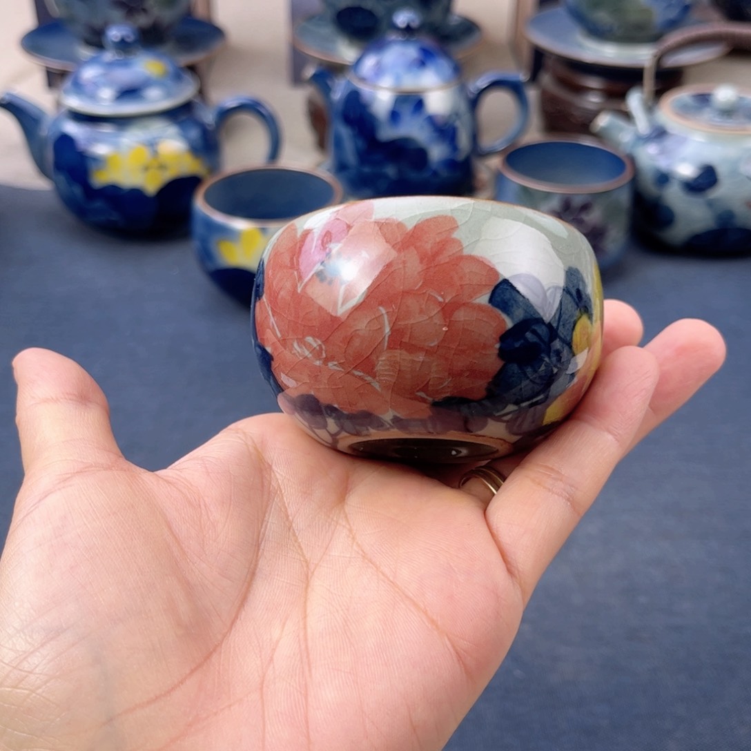 杯景德镇手绘手工茶具