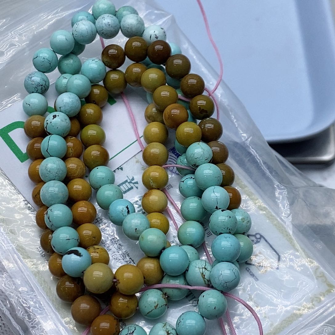 绿松石珠宝奇石未镶嵌