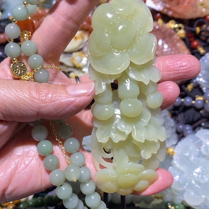 岫玉岫玉吊坠未镶嵌