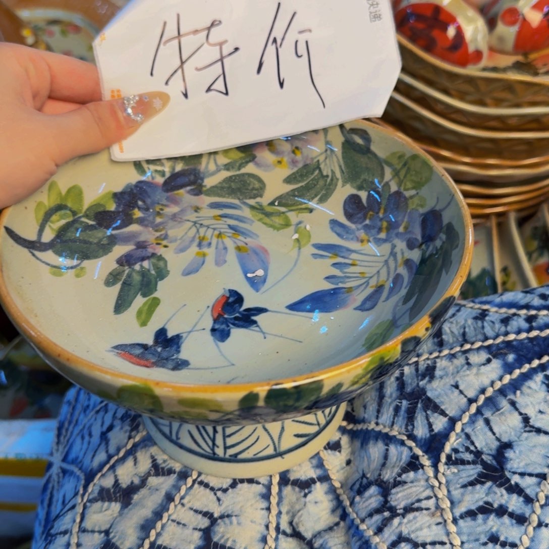 瓷片景德镇陶瓷手工手绘