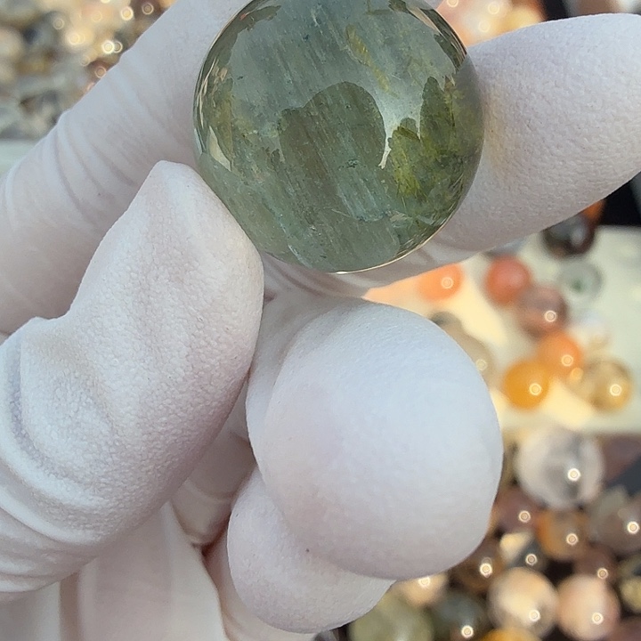 碗***子水晶珠宝半成品未镶嵌19.7mm定制不退换