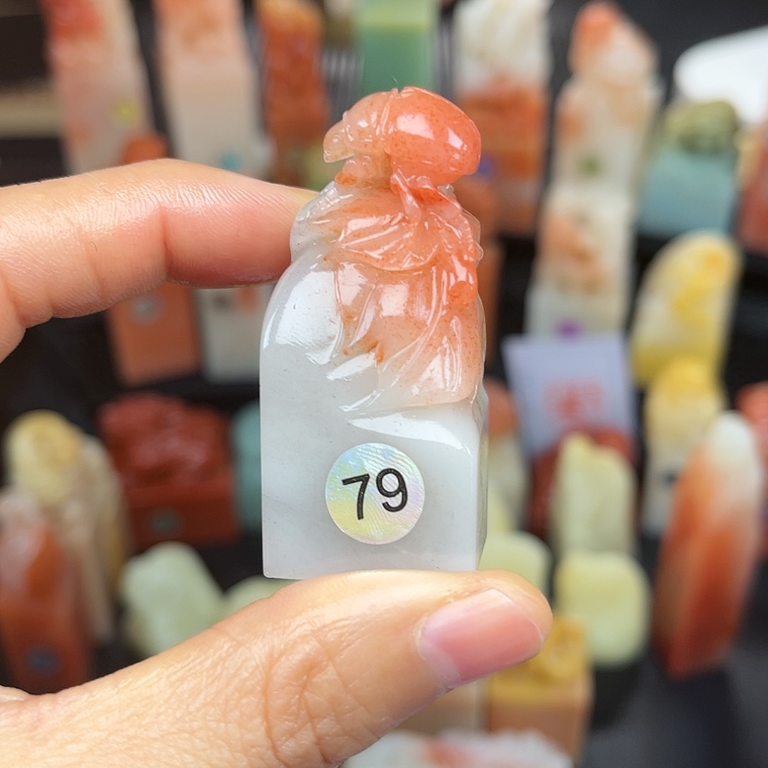 昌化石印石这么早的天都