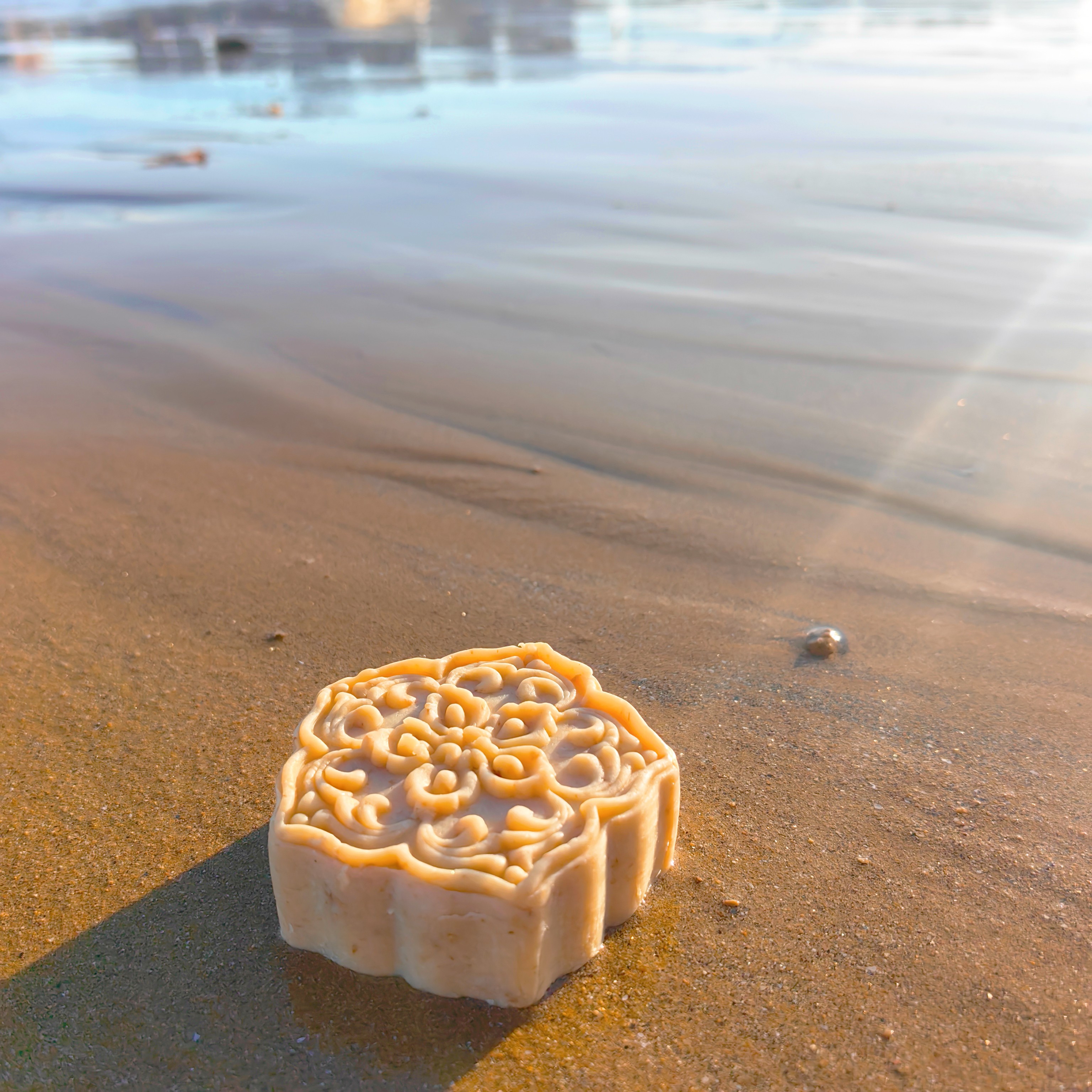 手工冷制 羊脂人参研磨 洁面 沐浴皂