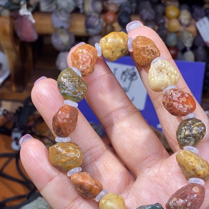 玛瑙/玉髓珠宝半成品未镶嵌魅**华