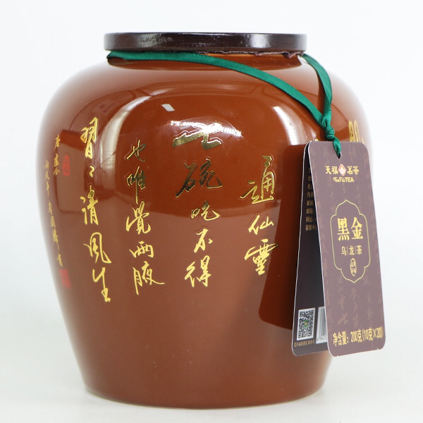 天福茗茶-黑金乌龙茶
