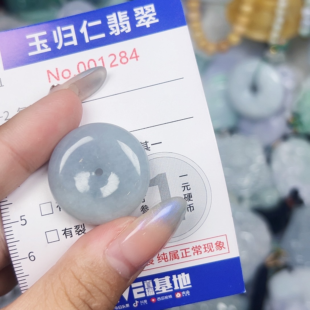 翡翠未镶嵌颈饰111