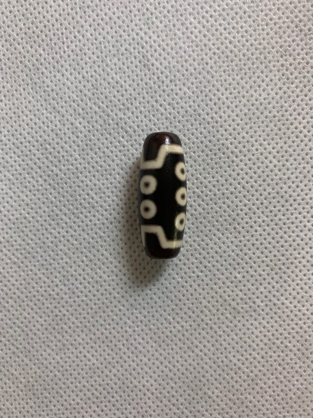 包浆十眼天珠吊坠