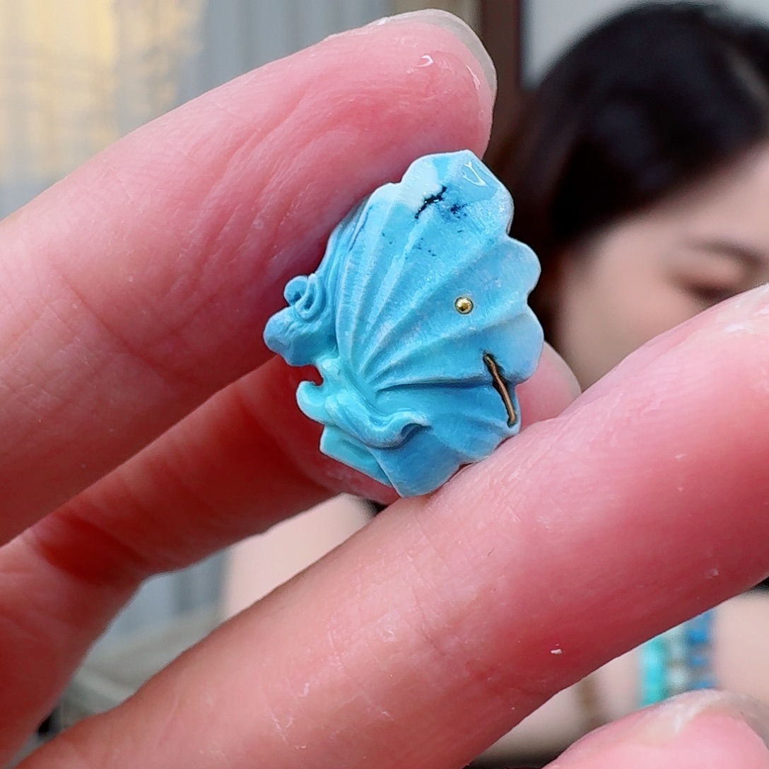 未镶嵌绿松石珠宝奇石