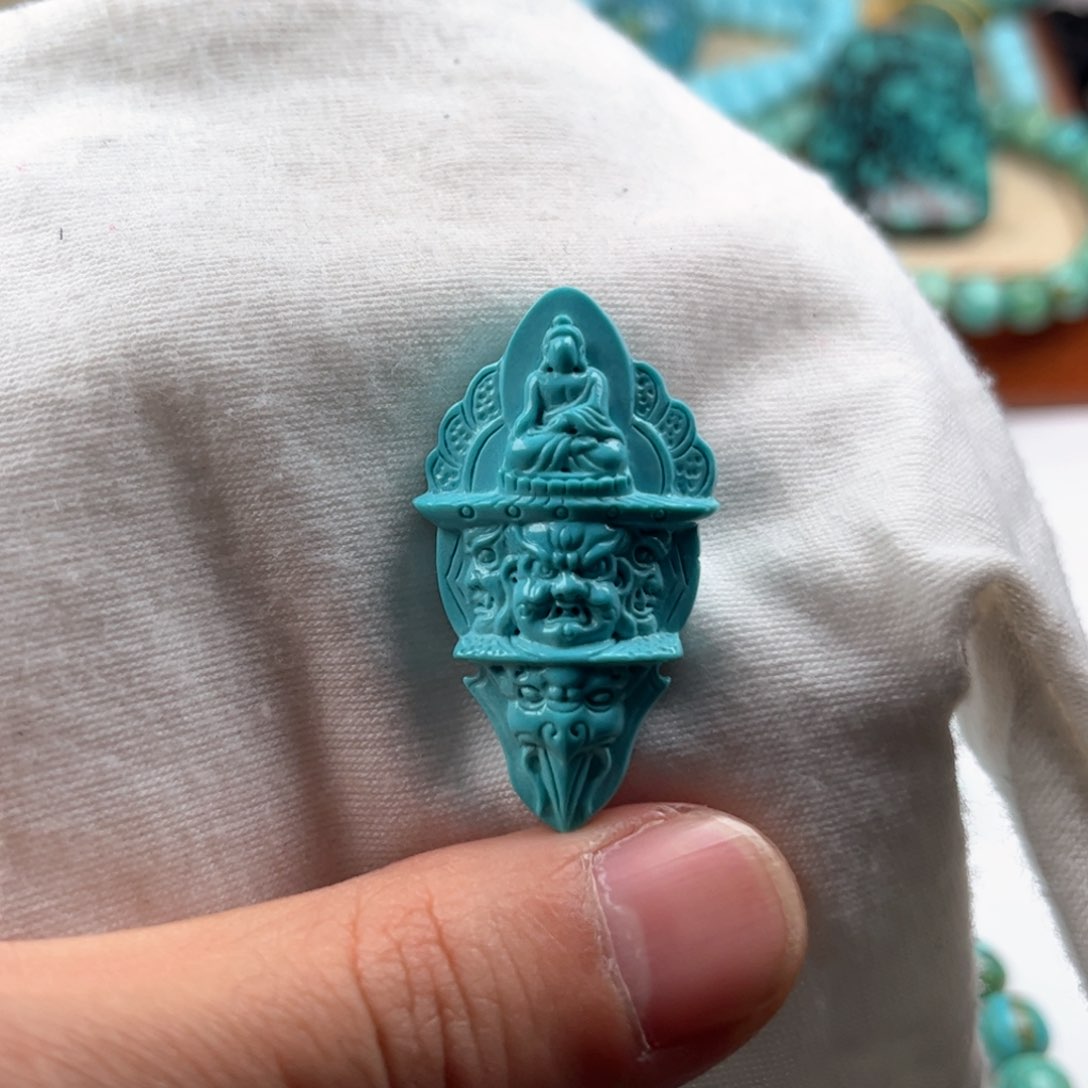 绿松石珠宝奇石未镶嵌w****y