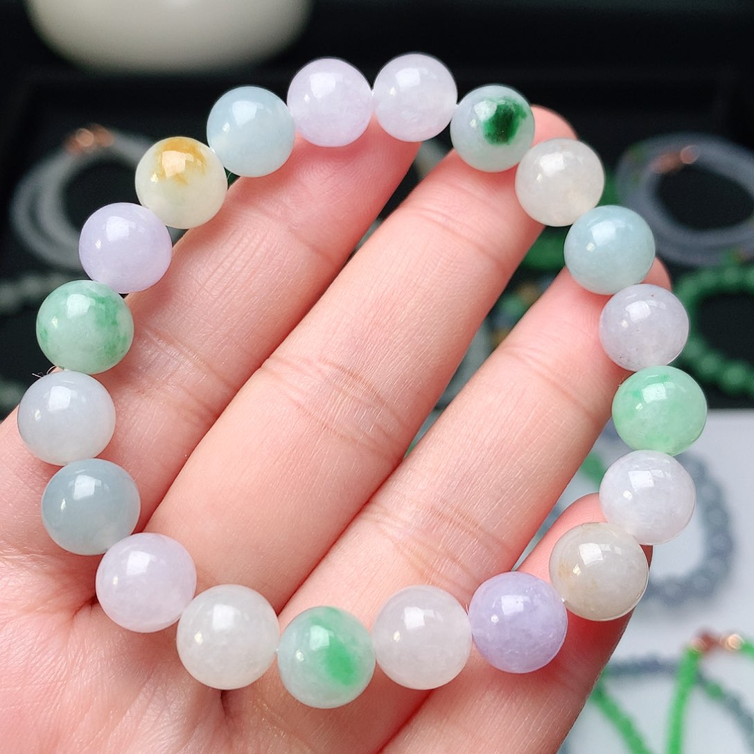 翡翠手链未镶嵌翡翠