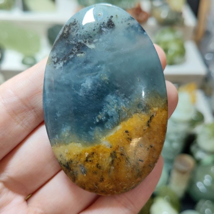 岫玉挂坠款式未镶嵌