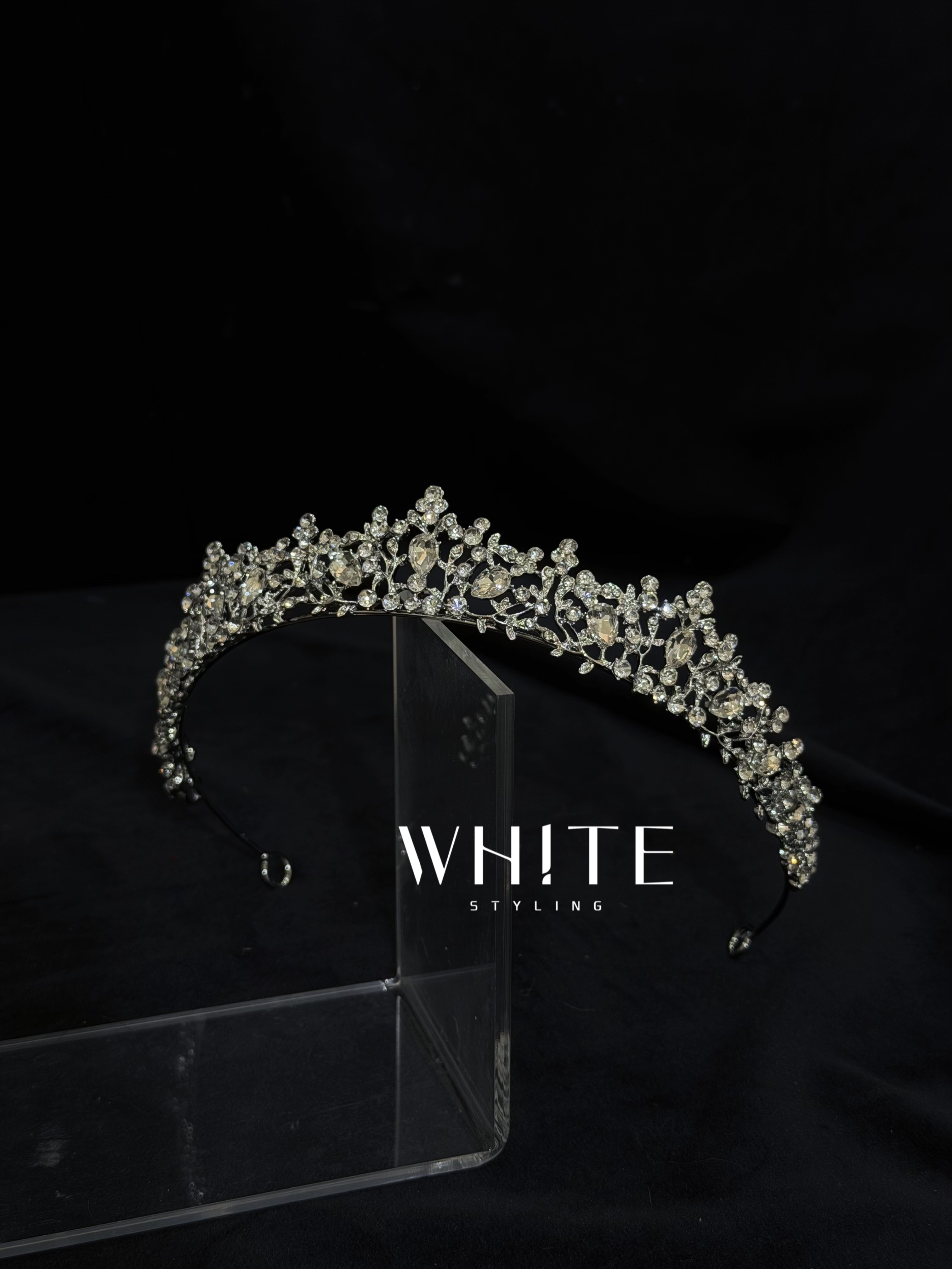 WHITE爆闪公主皇冠