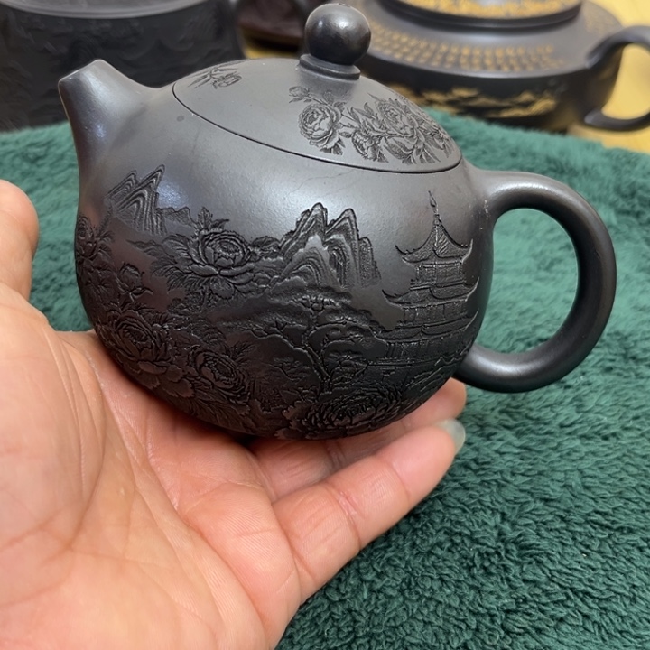 茶壶紫砂微暇微暇