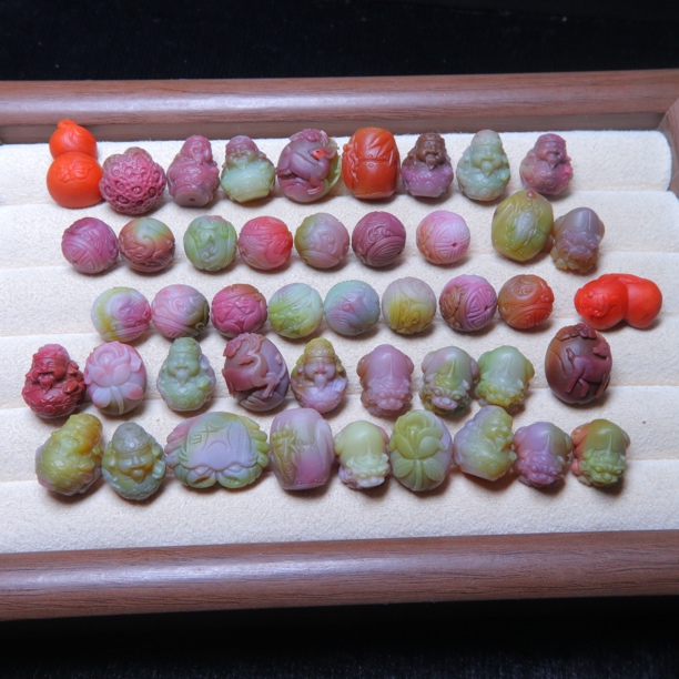 盐源玛瑙南红玛瑙精品雕刻圆珠财神貔貅单价139